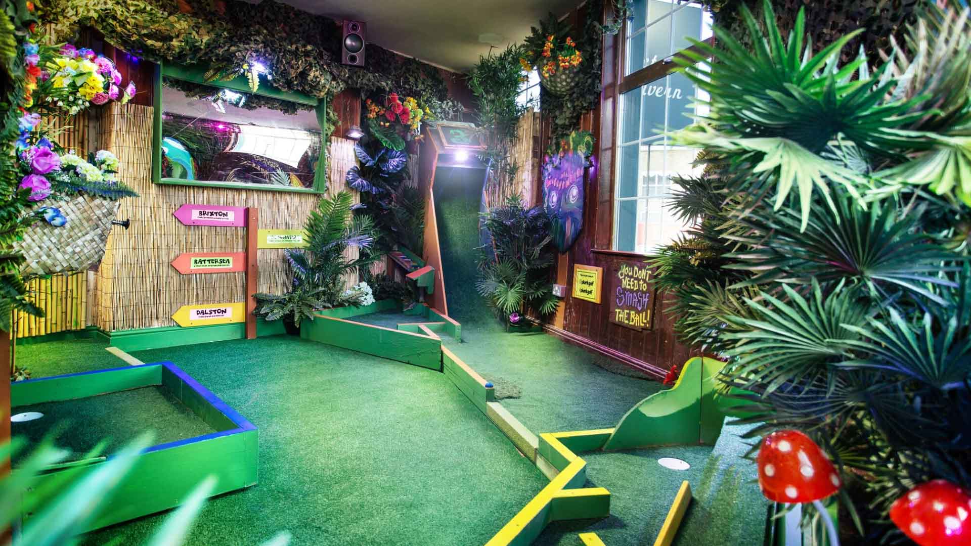 Crazy Golf in North London Mini Golf Adventure in Islington