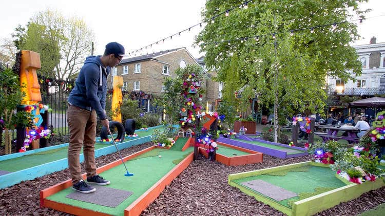 Crazy Golf in London | Best Mini Golf Courses Near You